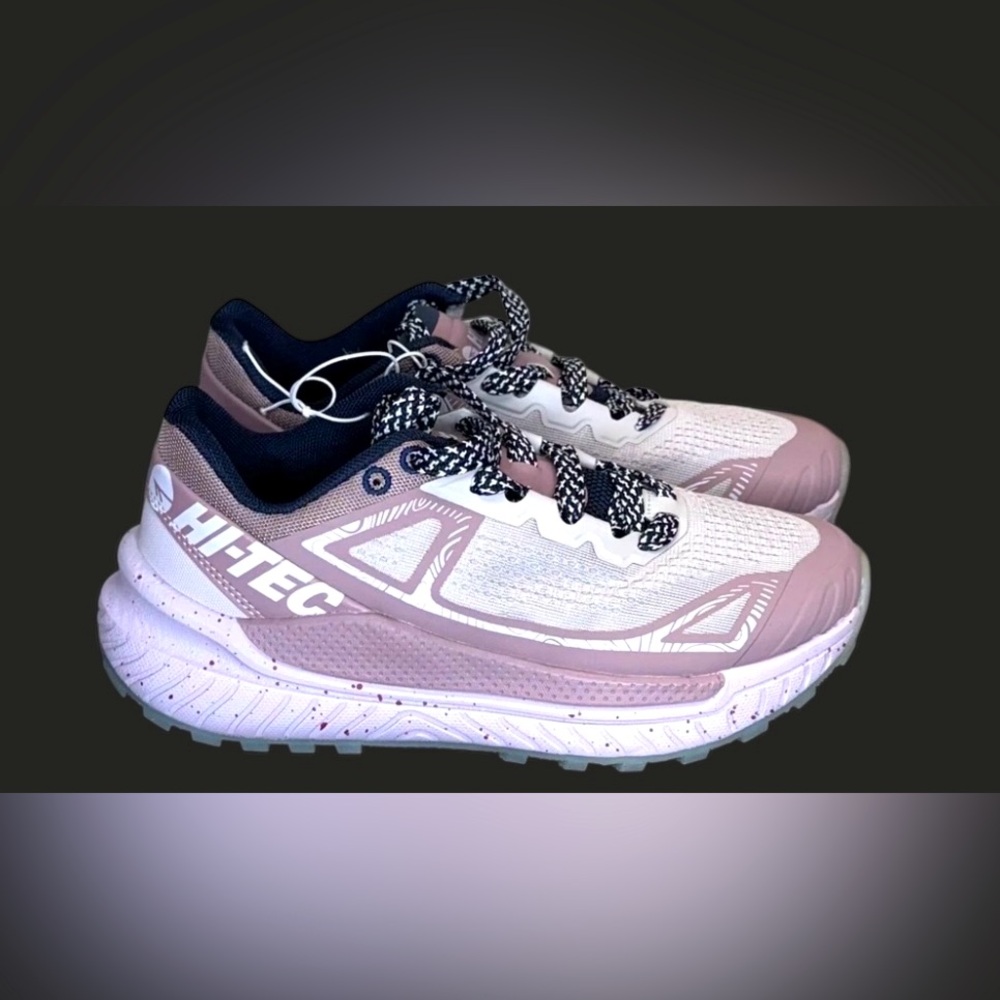 Hi-Tec Lilac Marble Ladies' Lace-up Trail Athletic Sneakers